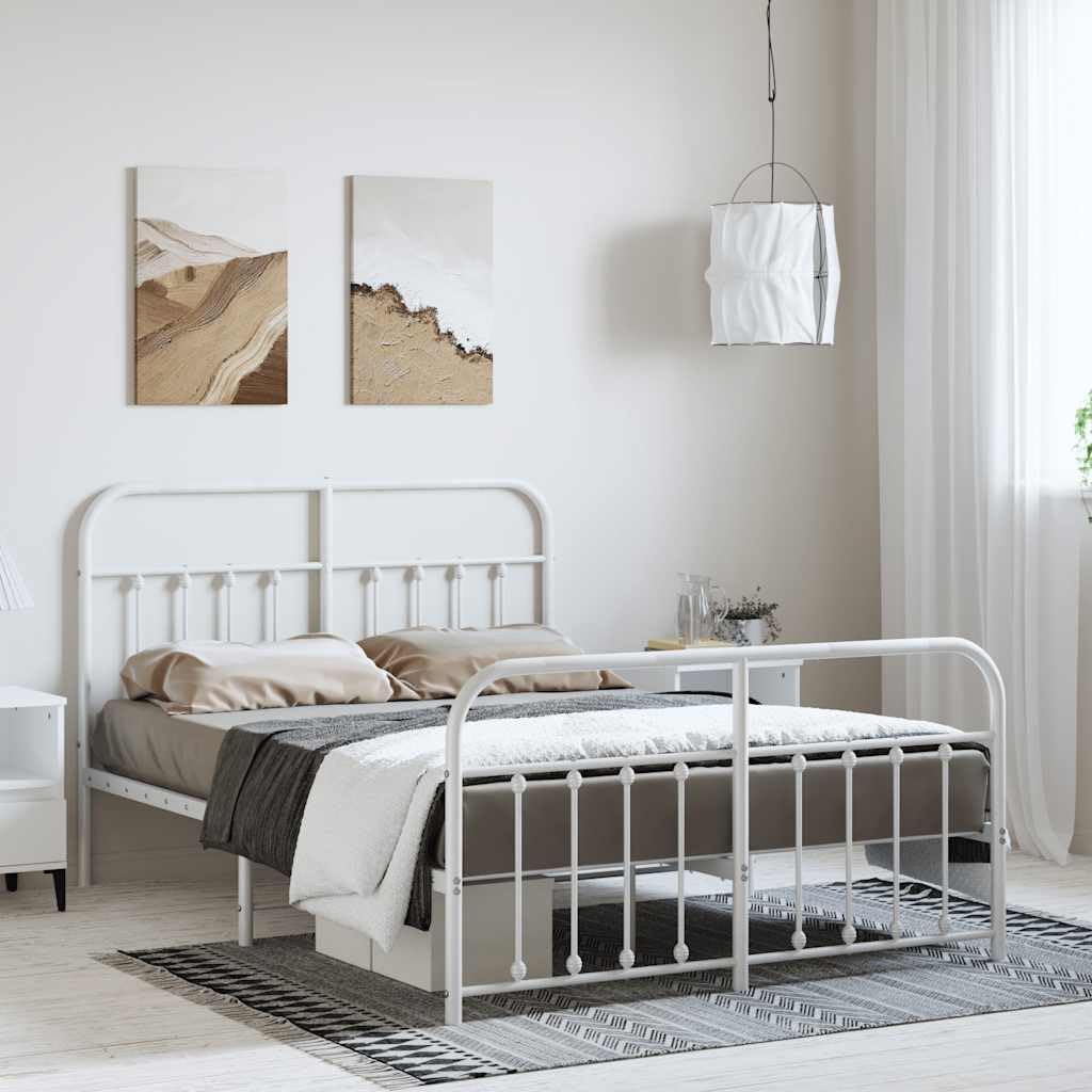 ベッドフレーム White bed frame White Collection | Elegant Woven Bed Frames & Headboards