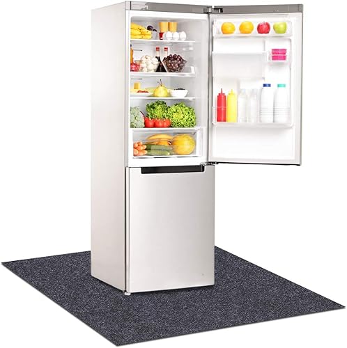 Sempoda Tapete multifuncional para electrodomésticos, absorbente/impermeable, protege refrigeradores y suelos, alfombrilla debajo de los
