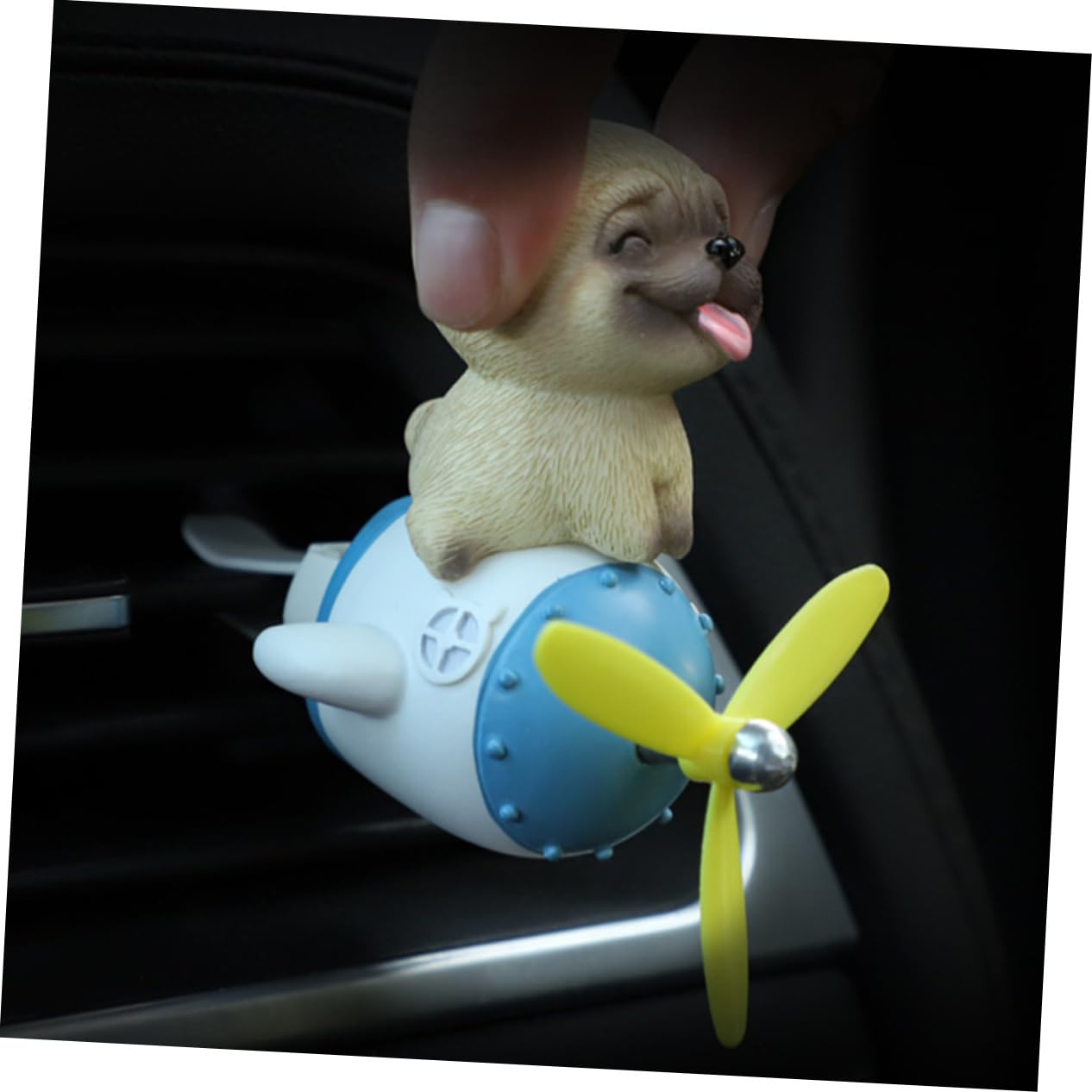 Mobestech 3pezzi Diffusore Per Auto Clip Ventilazione Creativa Decorazione Interni Chic e Pratica Gadget Auto Carino Per Donne Profumatore Per Veicoli