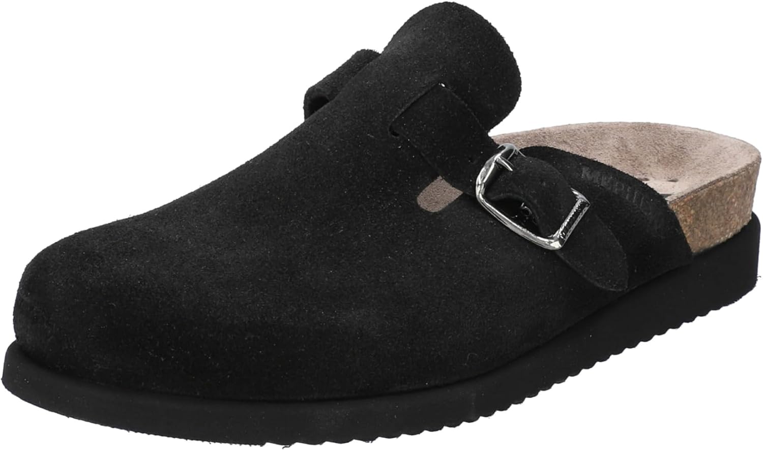 Mephisto Womens Halina Suede Black Sandals 10 US - Image 2