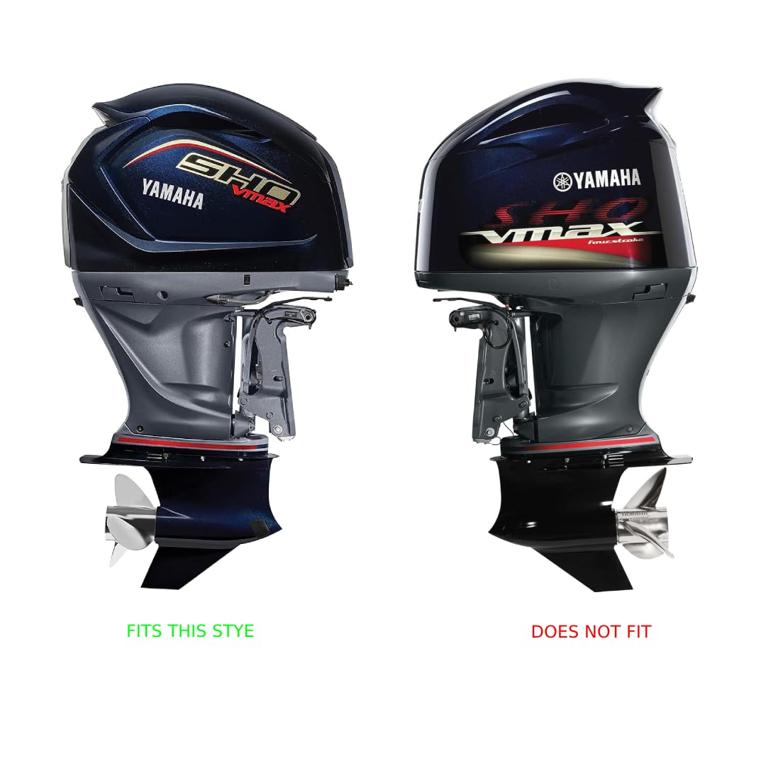OEM Yamaha 2021-Newer (B-Series) VF200, VF225, and VF250 4.2L V6 VMAX SHO Non-Vented Outboard Motor Cowling Cover - MAR-MTRCV-SH-00