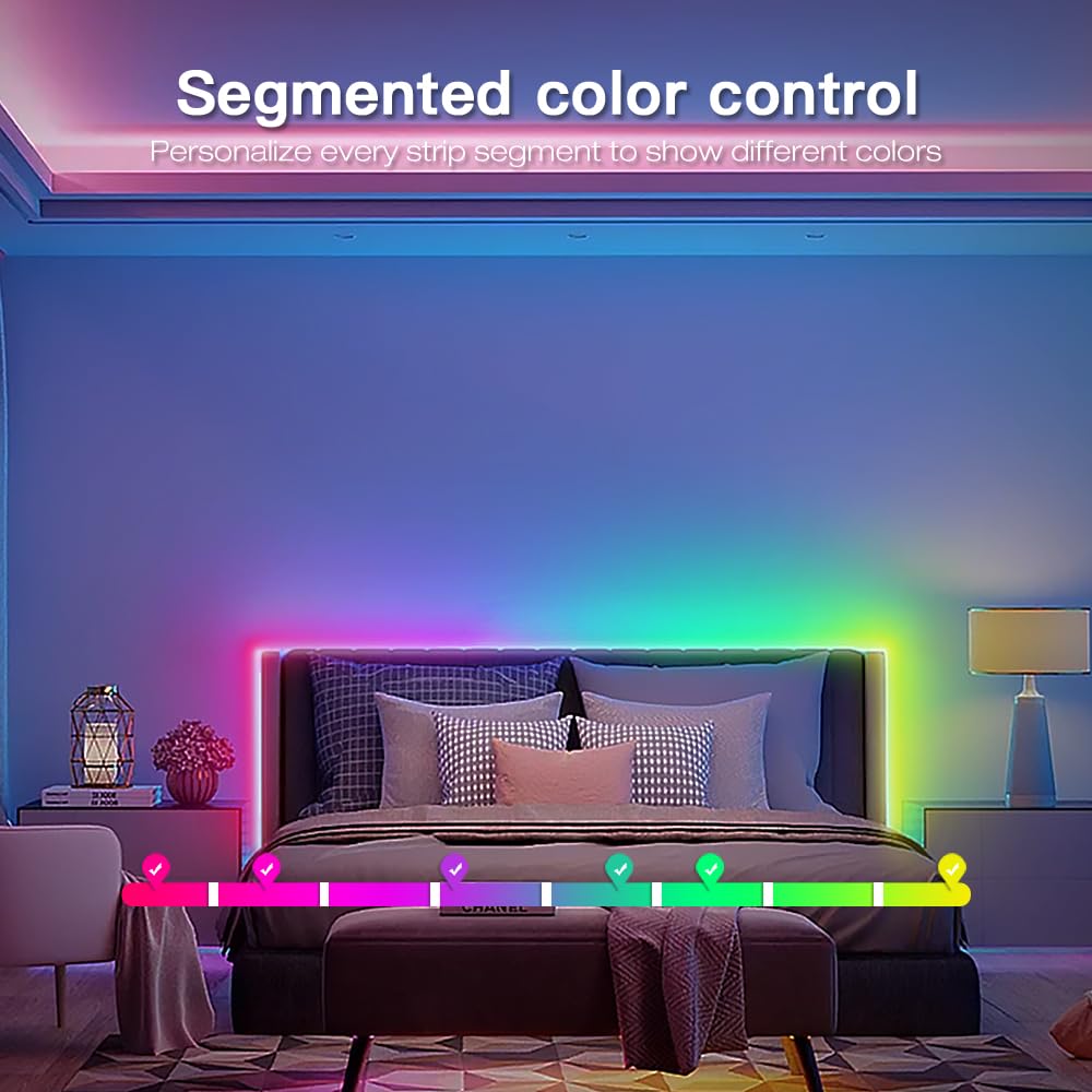 GLEDOPTO ESP32 WLED LED Strip Controller Mic UART Download Music Sound Dynamic Mode RGB IC DIY WiFi APP Control Easy Wiring for WS2811 WS2812 SK6812 TM1814 WS2813 WS2815 FCOB Addressable Strip Light - Image 3