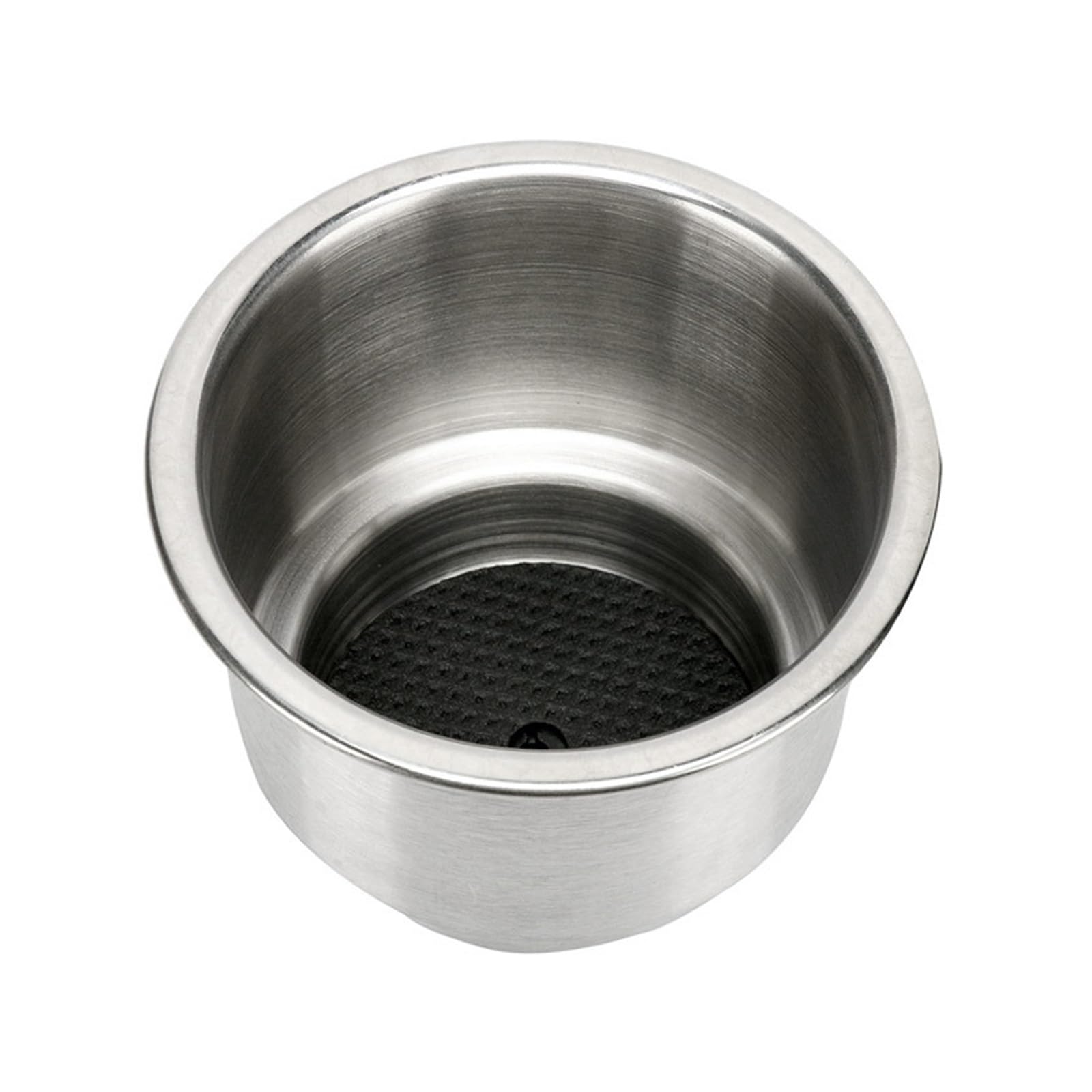 Kjueq Brushed Stainless Steel Marine Cup Holder, Led Stainless Steel Yacht Accessories Cup Holder/Marine Hardware Tea Cup Holder Cup Holder/Rv Cup Holder/Yacht Accessories(Brushed Stainless Steel)