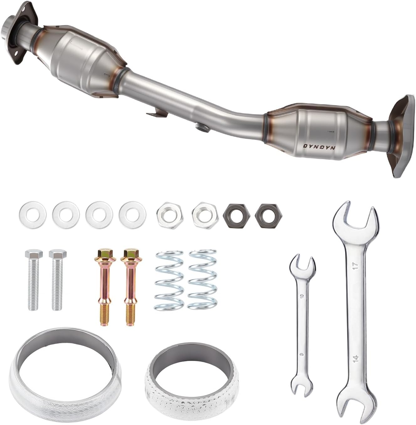 Catalytic Converter Kit Fit For Compatible with Nissan Sentra 2013-2018, Versa 2007-2012 1.6L 1.8L Replace 642226 40695(EPA Compliant)
