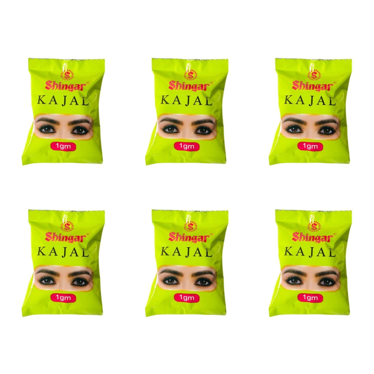 Shingar Kajal | Bold Black Eye Kajal | Smooth Application, Smudge-Resistant & Long-Lasting Formula | 1g (12, Black)-image-46