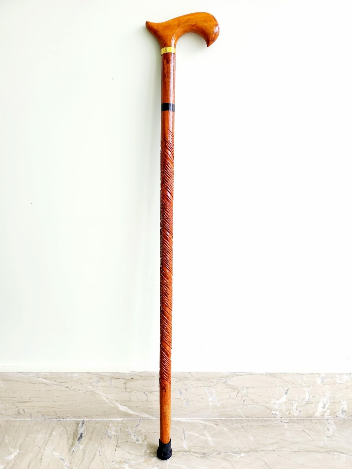 SCM Wooden Walking Stick for Man Woman and Old People Size 36 Inches Pack of 1 Brown (B0BRJTQ89L) Amazon Price History, Amazon Price Tracker