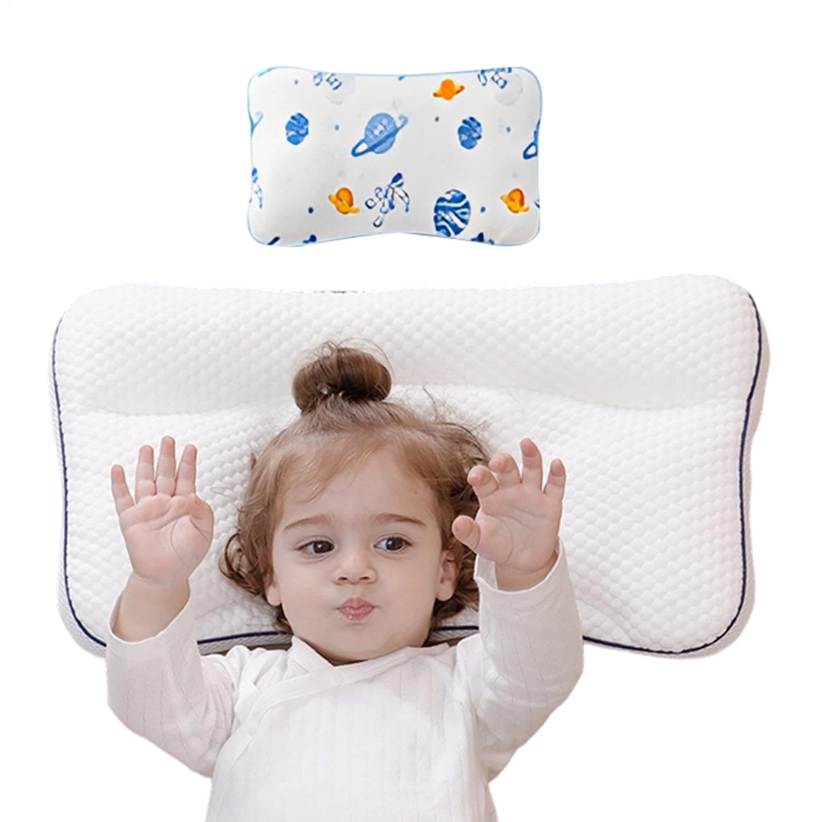 Coussin rafraîchissant pour enfant avec support de nuque pour correction