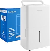 hOmeLabs 25 Pint Wi-Fi Dehumidifier for 3,500 Sq Ft – Quiet 47dB, Energy Star, App Control, Basement & Home Moisture Remover