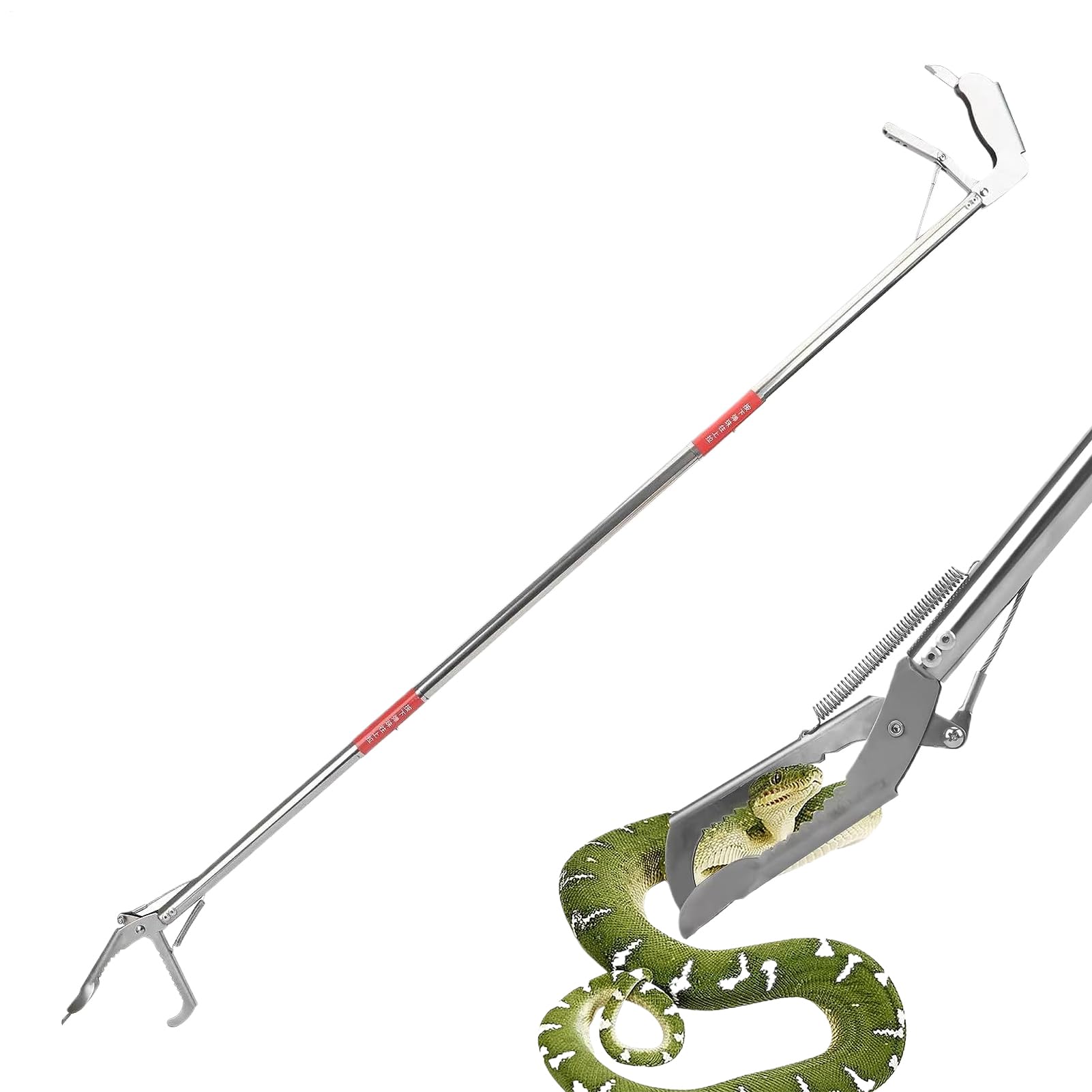Pince serpent pliable en acier inoxydable pour éviter de se baisser dans le jardin