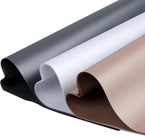 Miniatura 7 de Papel de regalo floral simple de color sólido, impermeable, 1 rollo de suministros para floristería, papel de regalo para ramo de flores,