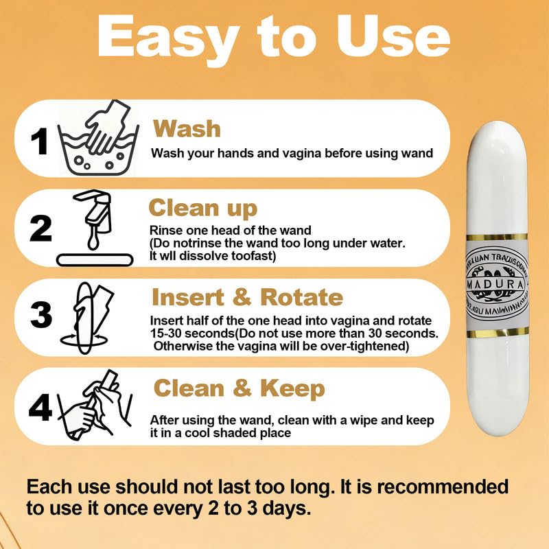 Magic Wand for Vagina Tightening & Rejuvenation | Women Intimacy Items Therapy Pelvic Wand Instant Result | Women Tightening Exercise Tool | Vaginal Tightener Ovulos De Limpieza | Small