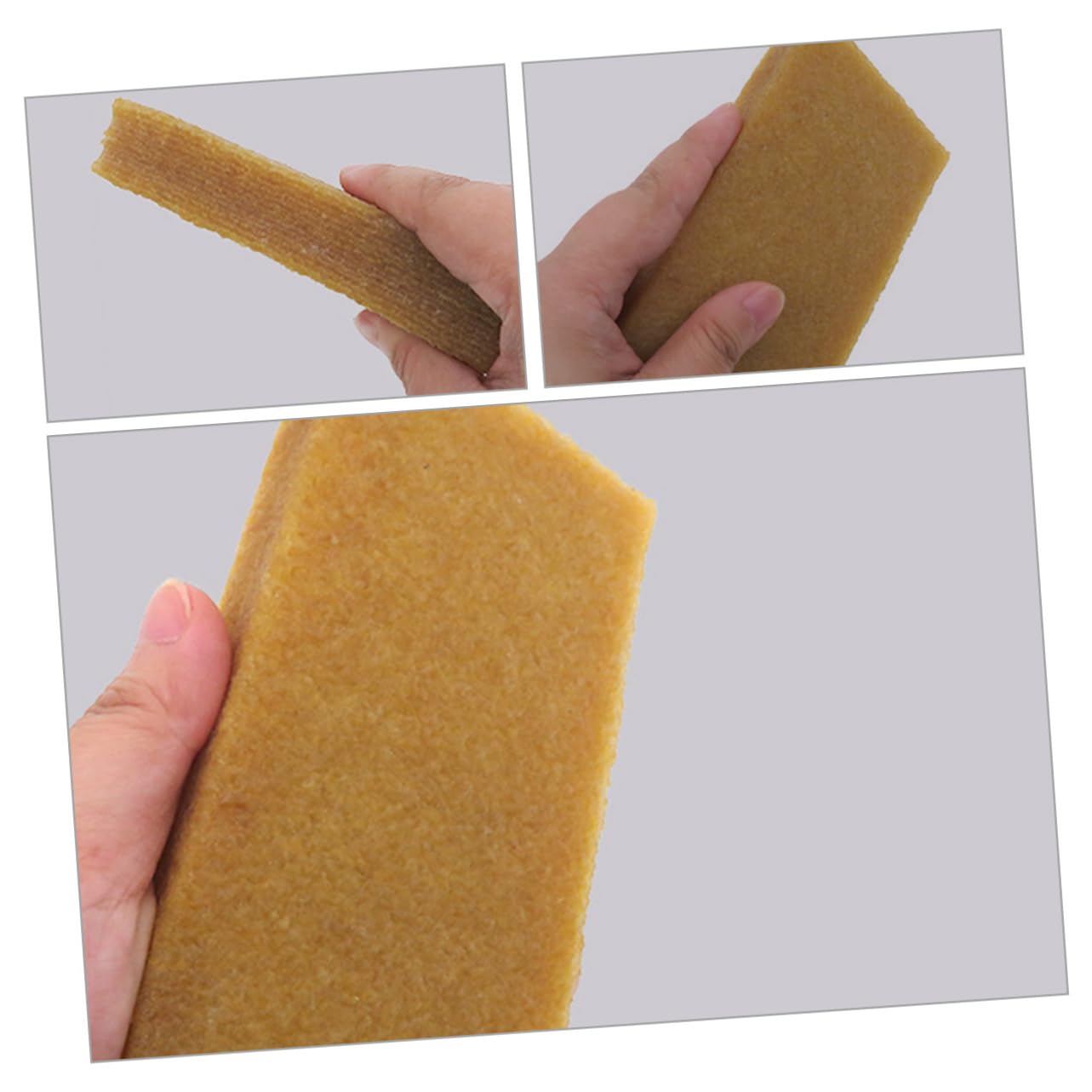 4 Piezas Película Cruda Limpiador De Cuero Borrador Zapatos Quitamanchas Limpiadores De Papel De Lija Limpiador De Papel De Lija Desgomado Accesorios Caucho Natural