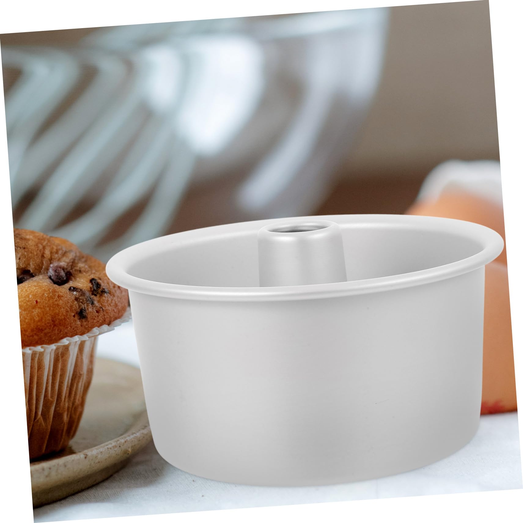 Uonlytech Molde Desmontable para Tartas de Aluminio Molde Redondo para Repostería con Fondo Extraíble Antiadherente y Resistente para Hornear Pasteles