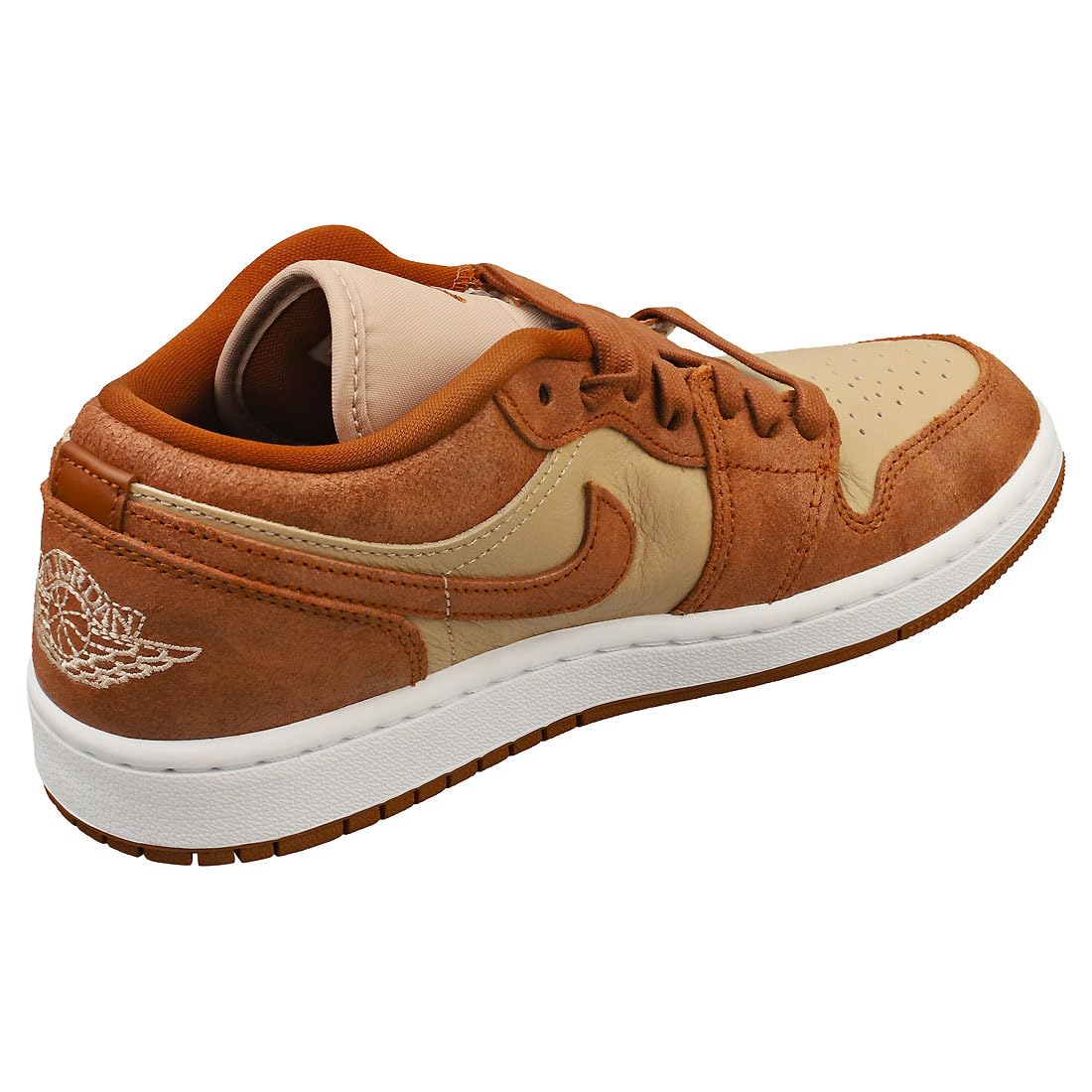 Jordan FJ3453 200 Chaussures basses pour femme 1 Low SE Legend MD Marron/café, Legend Md Brown/Legend Coffee, 42 EU