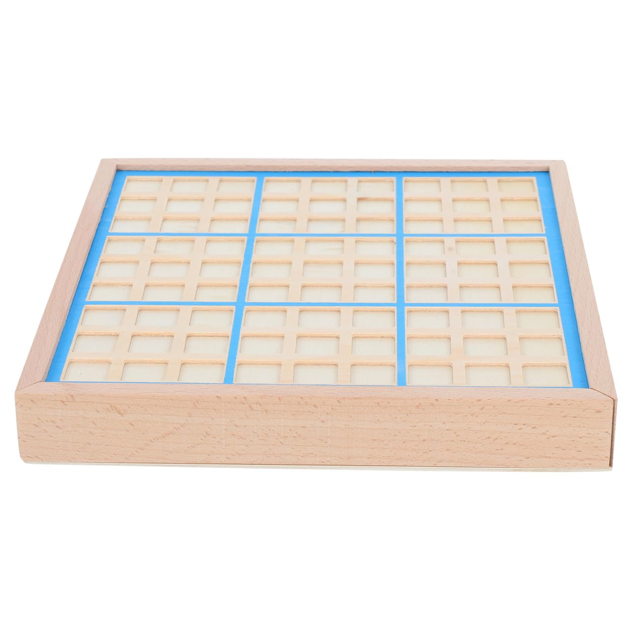 Toyvian Jeu De Société Sudoku en Bois 22.50 Cm Puzzle Educatif pour Enfants Formation Raisonnement Logique Et Créativité Développement Intellectuel