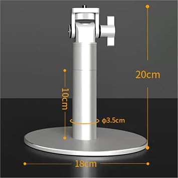 Projector Stand Projector Desktop Stand, Home Bedside, Elevating Pan-Tilt Shelf Projector Mount(Medium)