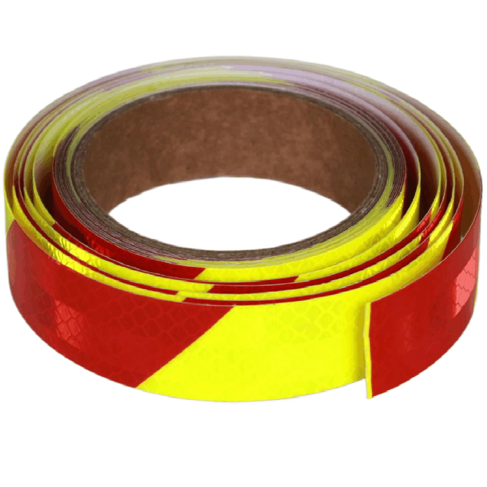 tuyrchu Non Fading Reflective Tape Outdoor Waterproof 1 inch Wide, High Visibility Safety Warning Reflector Sticker Strips (15 feet)