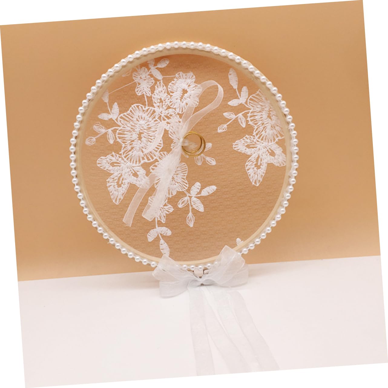 Cabilock 3St Spitzenringbehälter für die Hochzeit Hochzeits-Requisiten Ringträger zur Hochzeit Hochzeitsringkissen Ringkissen für Verlobung Ringe Eheringträger Eheringkissen Krawatte Braut
