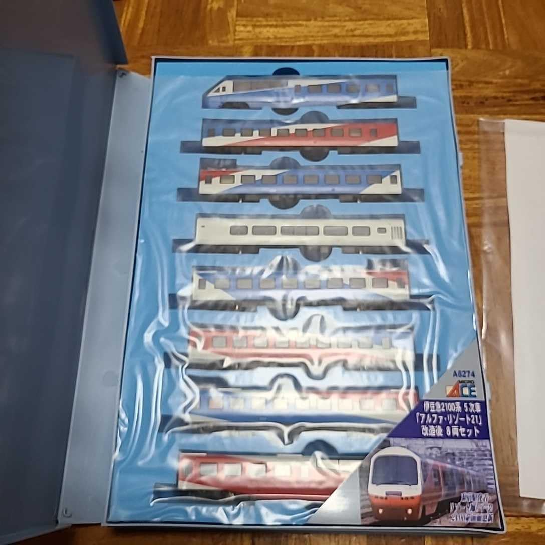 伊豆急2100系 5次車 アルファーリゾート21 改造後 8両セット A6274 伊豆急 2100系 5次車 「アルファ・リゾート21」 改造後 (8両
