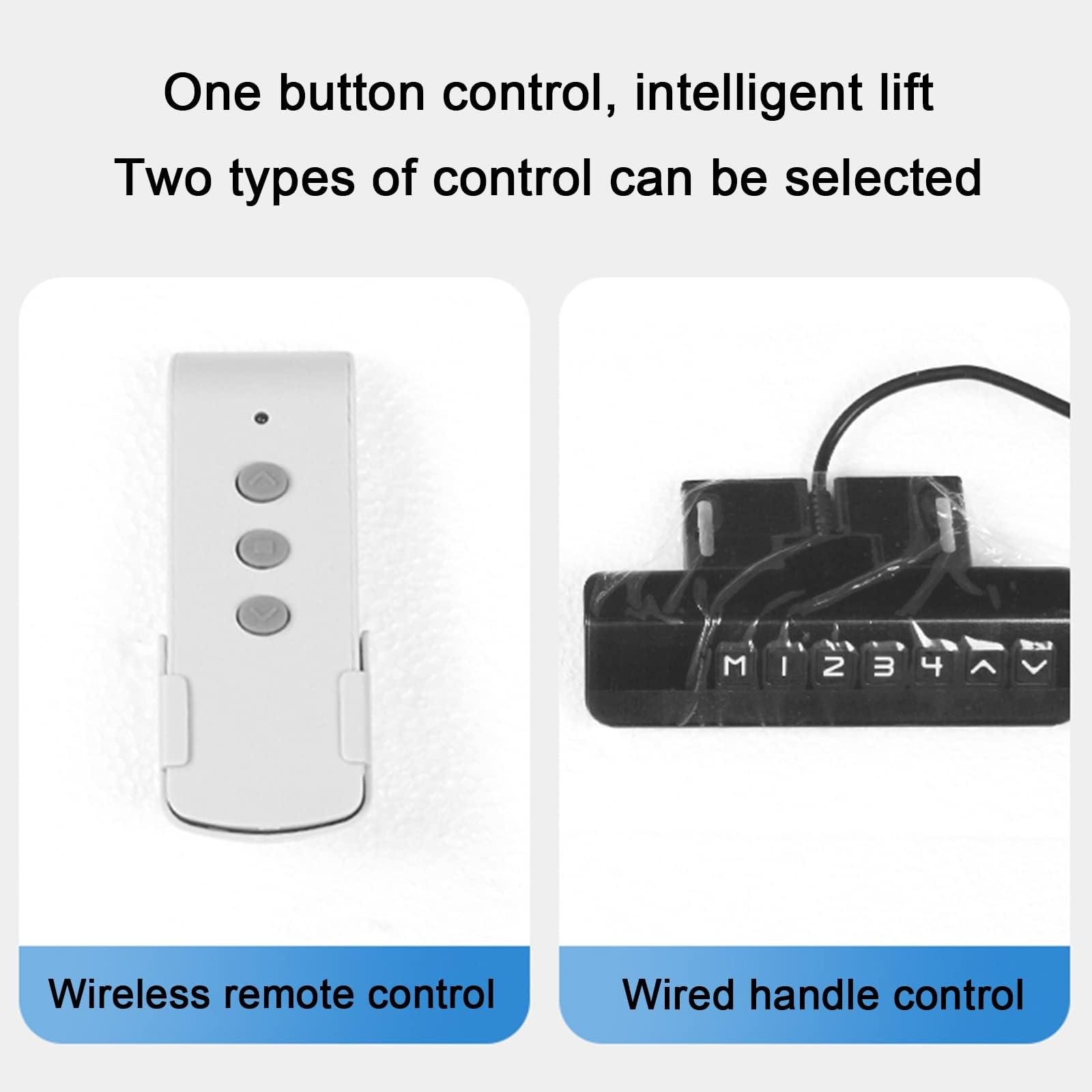 Soporte de Techo para TV eléctrico - Soporte de Piso para TV, se Adapta a televisores de 32 a 75 Pulgadas Soporte de TV eléctrico telescópico, con Control Remoto Soporte para TV de elevación