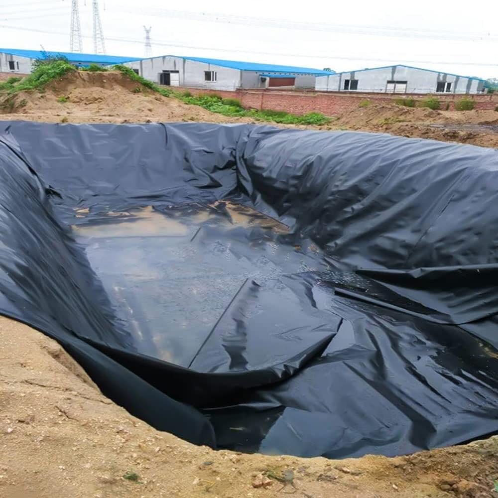 Mil EPDM Gardens Pond Liner Elastyczna/bezpieczna dla ryb membrana do basenu z wodospadem i wody Cechy trwałe i lekkie, różne 20 x 25 cm