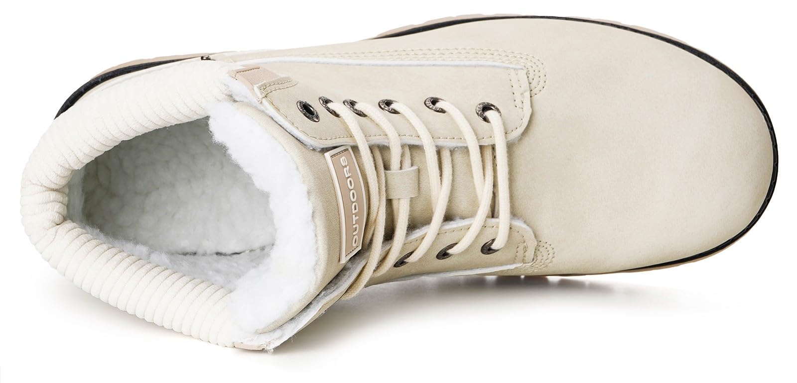 Stivali Uomo Donna Inverno Scarpe da Neve Caldi Snow Boots Impermeabili Stivaletti Pelliccia Stringate Outdoor