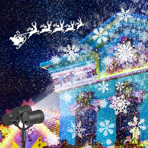 Hostreat LL-050-2 Snowflake Projector Light thumb #1