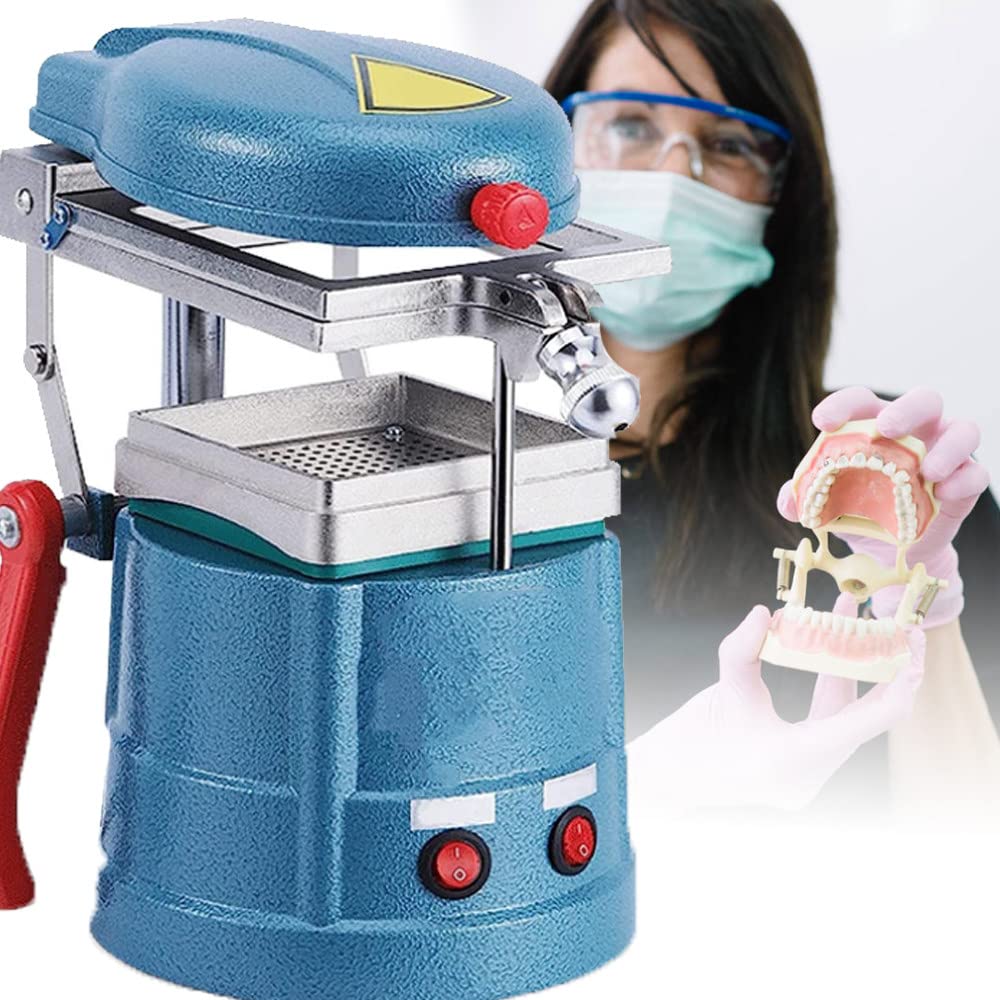 Dental 1000W Labor-Vakuumform-Formmaschine, Vakuumform-Laminiermaschine, kieferorthopädische Retainer-Zahnlaminiermaschine (220V/50H)
