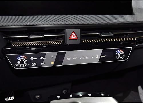 YEE PIN Protector de pantalla Sportage 2023 2024 para Kia Sportage 2023 Plug-in Hybrid Prestige Panel de control de clima compatible con Kia