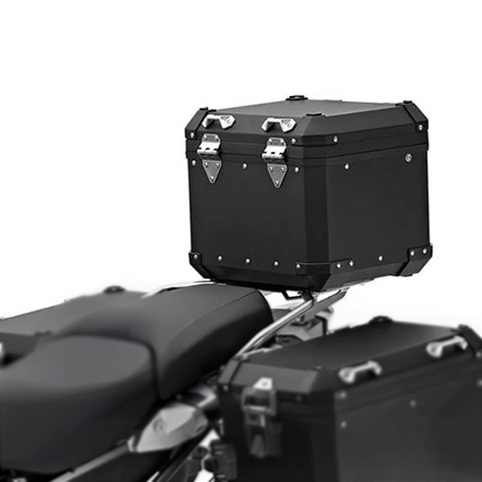 Valigia Accessori Per Moto: Portapacchi, Bauletto, Valigia, Staffa Di Supporto Posteriore, Portaoggetti Per BMW F800GS F700GS 2009-2017(Black)