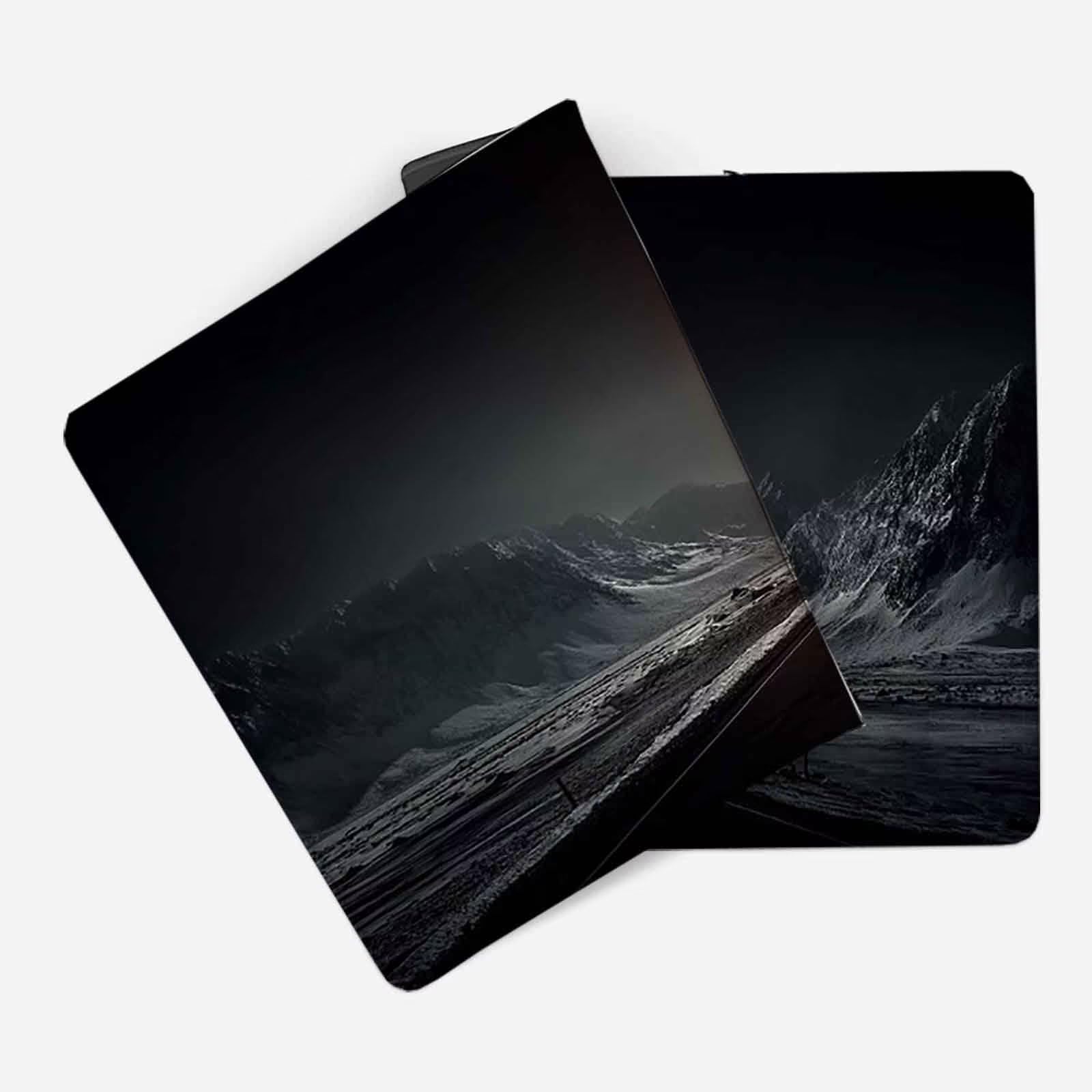 Podkładka pod mysz do gier szara podkładka pod mysz otwierana podkładka pod mysz XXL 1000 x 500 mm mata biurkowa z przeszytymi krawędziami antypoślizgowa, do PC, nauki, gier, akcesoriów biurowych