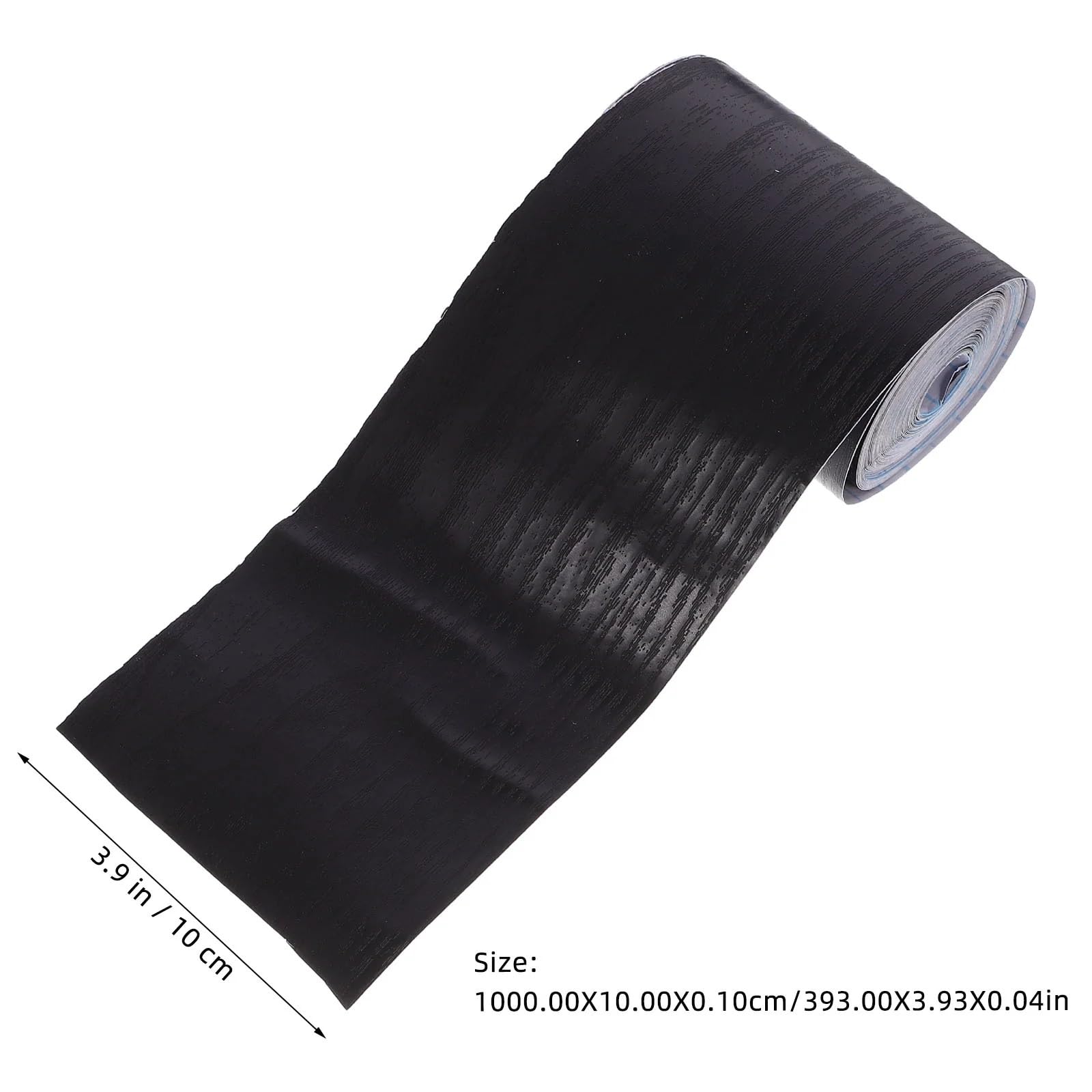 Pegatinas de Pared de rodapié de Grano de Madera, calcomanías de Tablero, Decoraciones, cáscara y zócalo, moldura de Borde de azulejo de PVC, Autoadhesivo, 2 uds. para Bordes De Paredes(White)