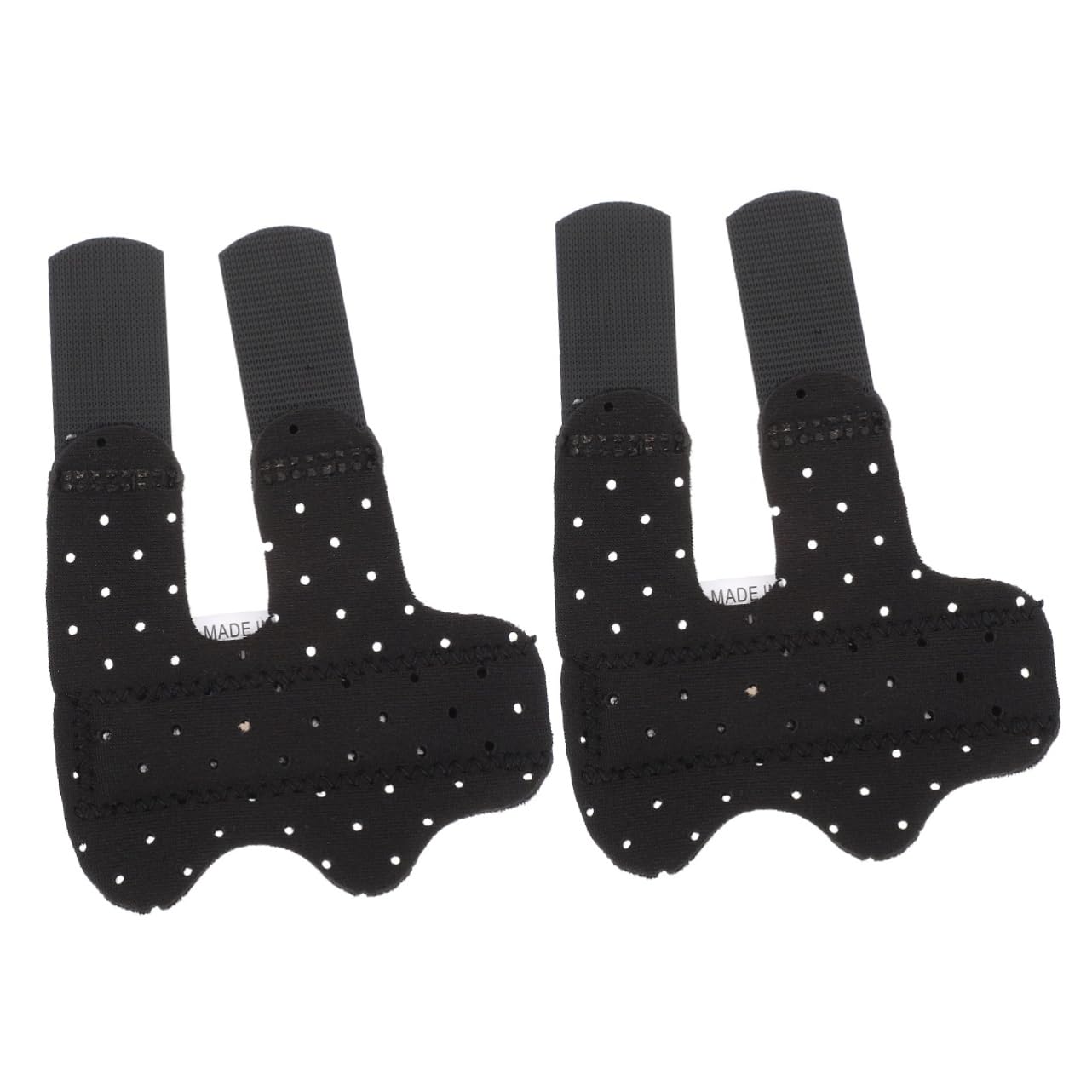 Beavorty 2 Pcs Orthotics Splint Brace Joint Fixator Thumb Brace Tool Stand Support Brace Fracture Tool Composite Cloth Black