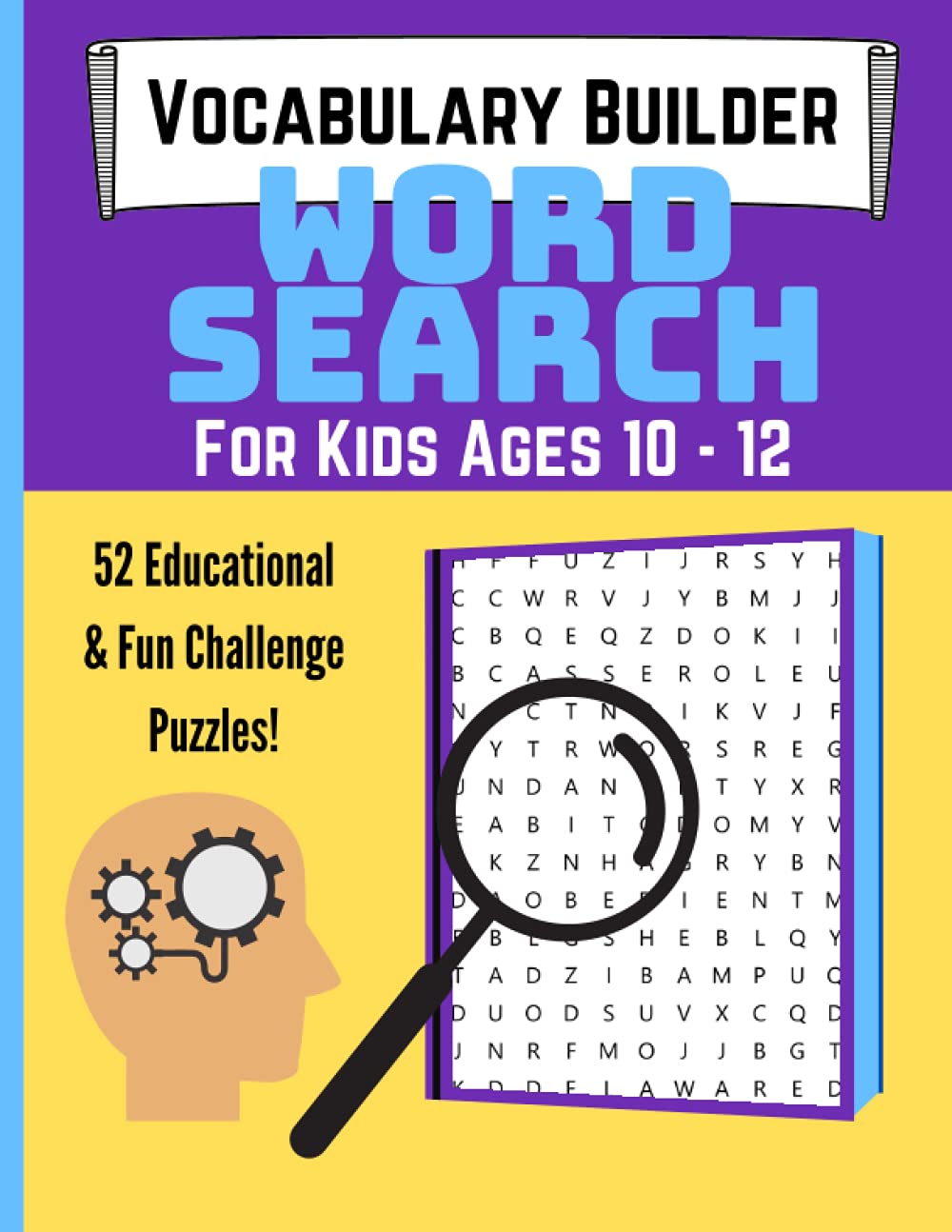 Word Search Puzzle Book for Kids 10 - 12: Middle School Vocabulary Builder (Middle School Vocabulary Builders)