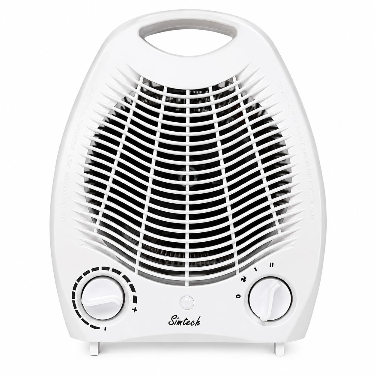 Fan & Heater 2-in-1, 2000W, 2 Modes with Adjustable Thermostat, Compact Portable Fan & Electric Heater for Home and Office (1)