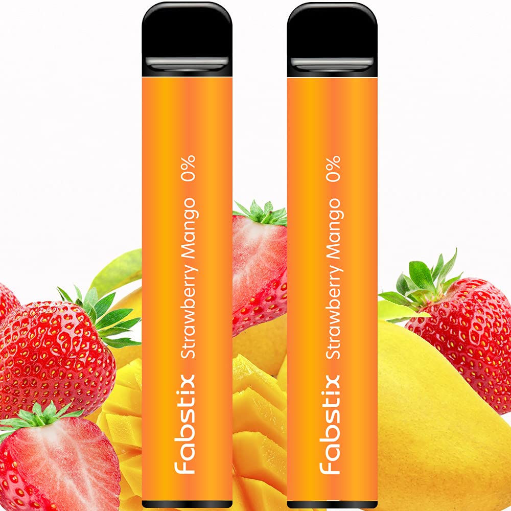 Disposable Vape Pen ECigarette Starter Kit, 4 Fabstix MEGA Vape Pens