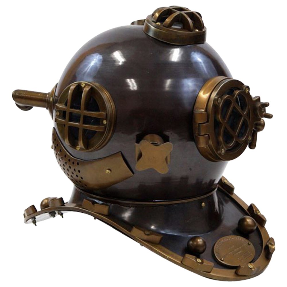 NauticalMart Aluminum Divers Helmet, Mark Five Outdoor Camping Gear
