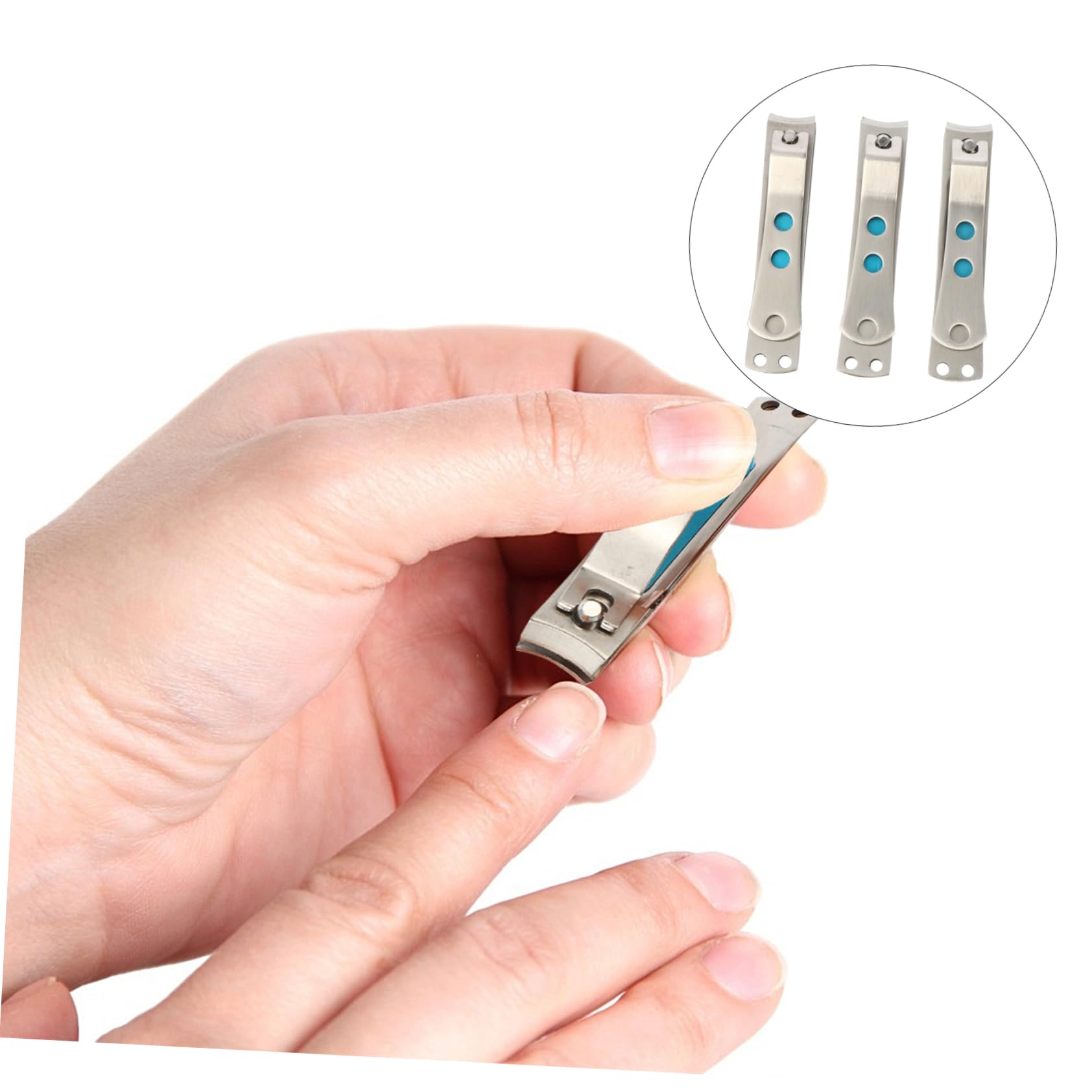 Healeved 9pezzi Tagliaunghie Professionale Acciaio Inossidabile Per Unghie e Piedi Per Manicure e Pedicure Casa e Viaggio Strumenti Di Per Uomini e Donne