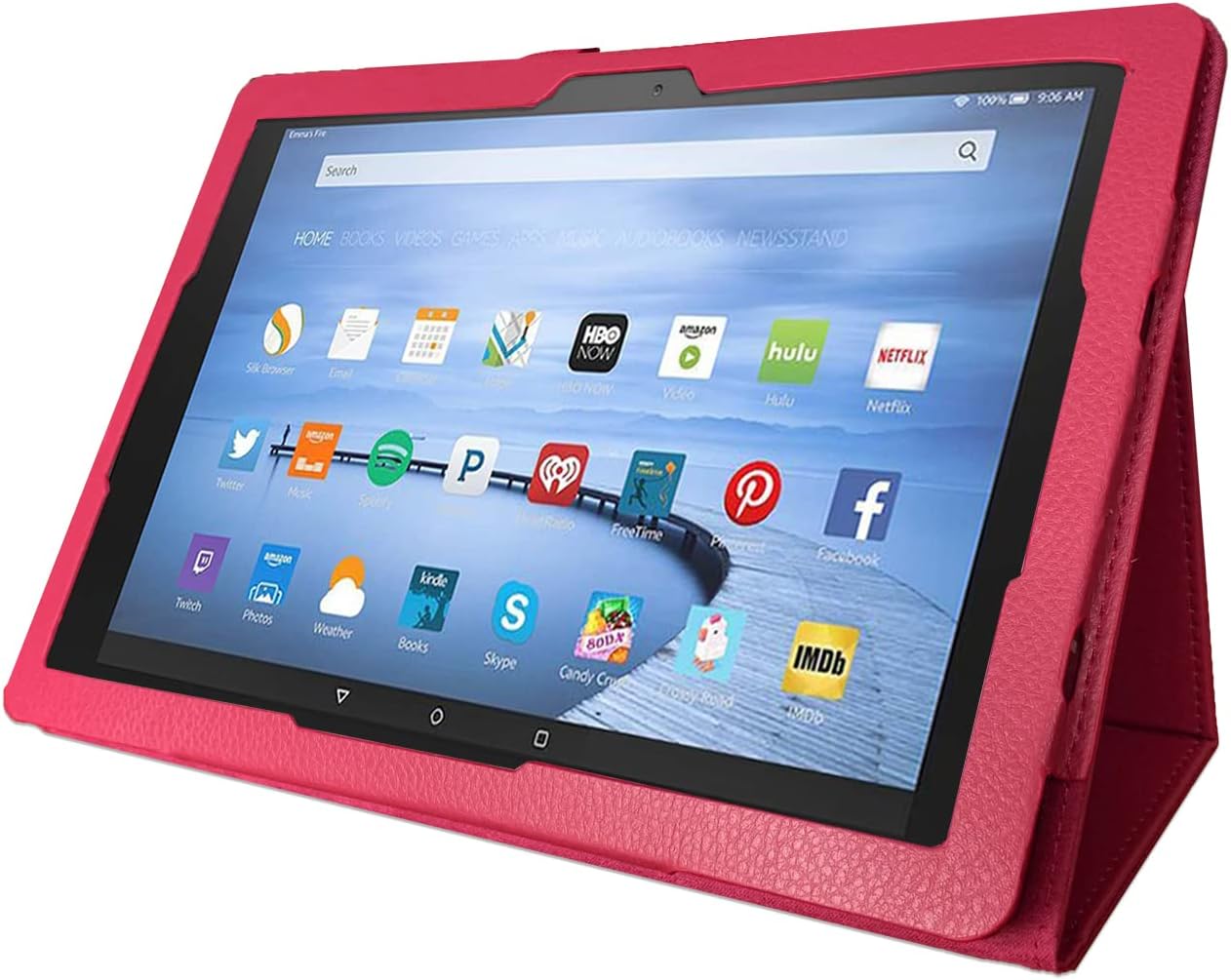 Lobwerk Case for Amazon Fire HD 10 / HD 10 Plus 11th Generation 2021 10.1 Inch Smart Cover Case with Stand Function and Auto Sleep/Wake Function Pink Lobwerk Case for Amazon Fire HD 10 / HD 10 Plus 11th Generation 2021 10.1 Inch Smart Cover Case with Stand Function and Auto Sleep/Wake Function Pink