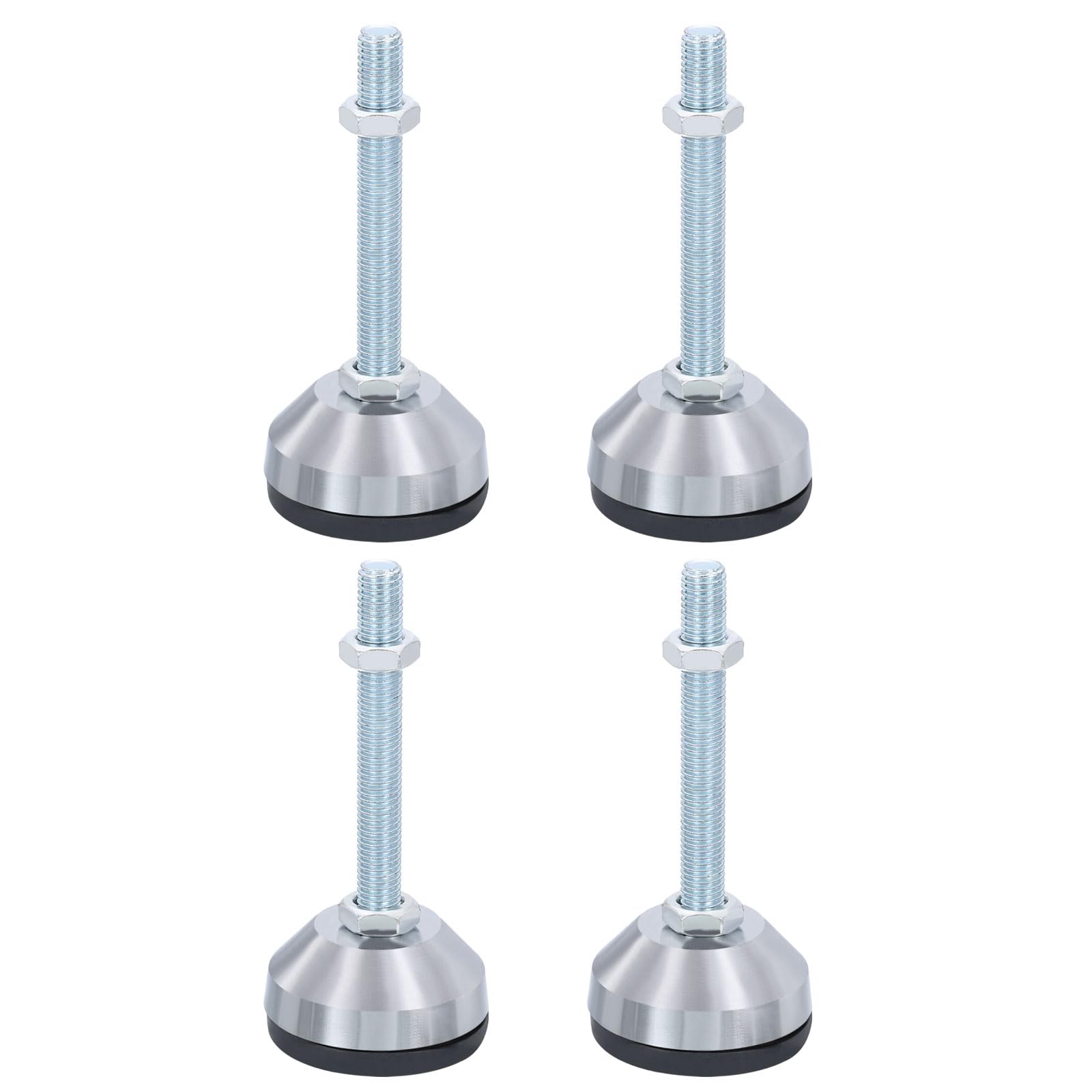 PATIKIL Furniture Leveling Feet 2.4" Dia Base M12 Thread