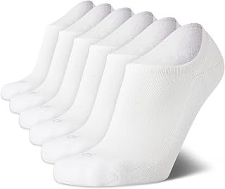 Calvin Klein Men's 6-Pack No Show Liner Socks - Cushioned Non-Slip Ultra Low Cut for Sneakers Loafers Dress Shoes (7-12)