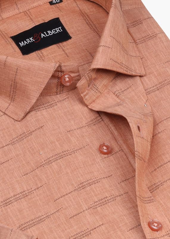 Image of Men's Half Sleeve Linen Shirt