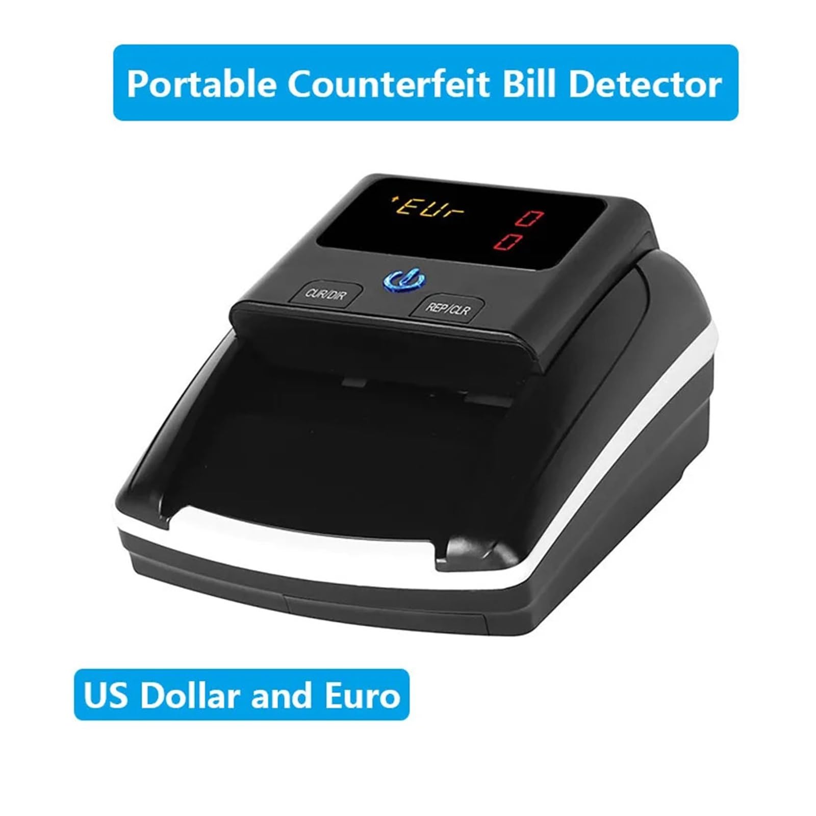 Compteur de Billets, Compteur d'argent détecteur de faux billets automatique Dollar américain