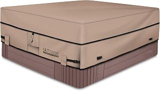 ULTCOVER Waterproof Square Hot Tub SPA Cover 95 inch