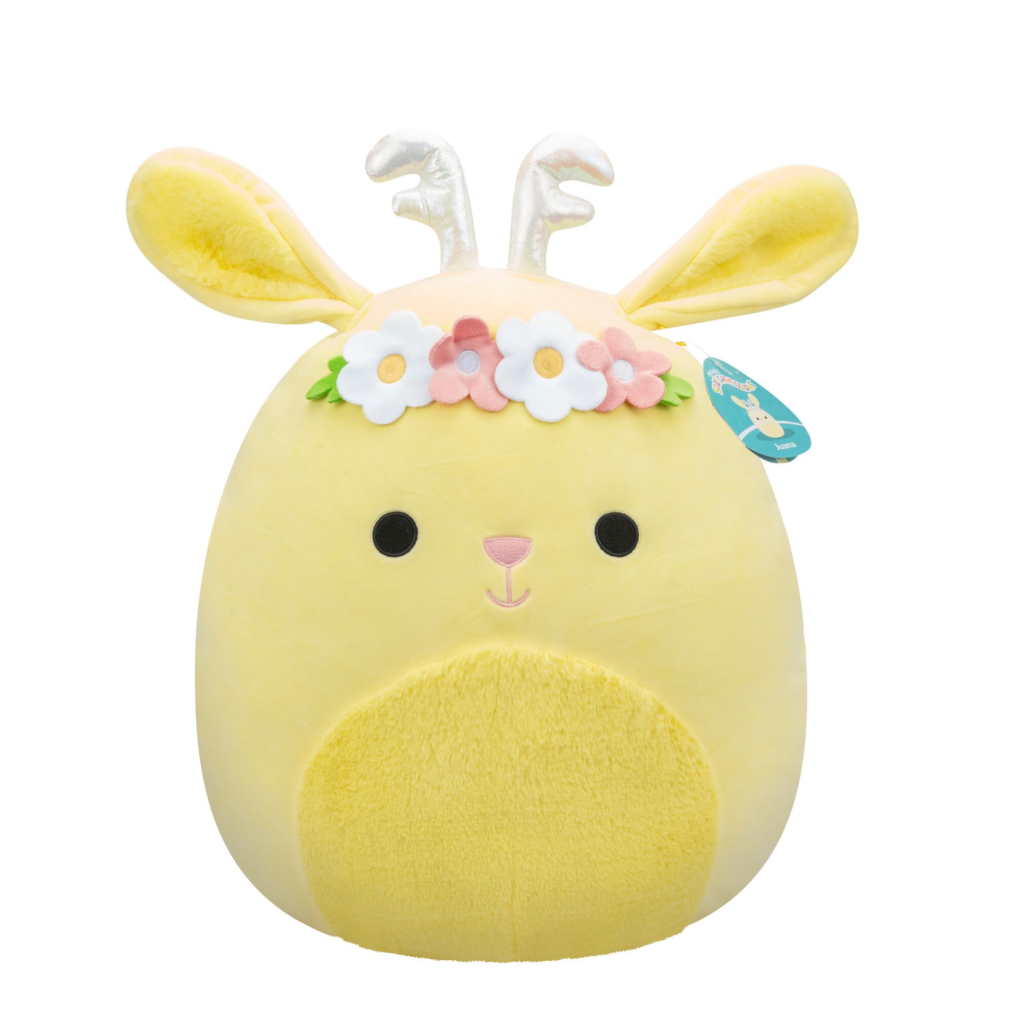 Squishmallows Original 16-Inch - Juana the Light Yellow Jackalope