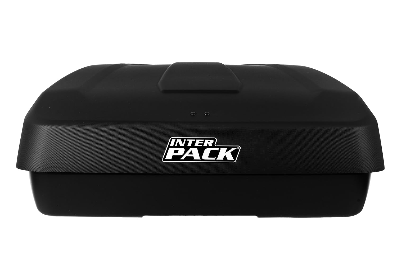 Coffre de Toit Monsun M Noir Mat 470 L, Box de Toit Aérodynamique 75 kg pour Skis et Bagages, Système de Fixation Rapide Rapid Fit et Ouverture Double Face