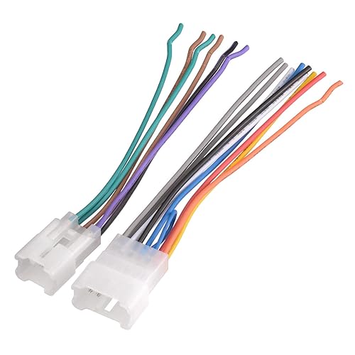 Miniatura 5 de Bingfu Arnés de cables para Lexus Scion Subaru Geo Pontiac Select 89-20 - Arneses de cables de radio estéreo para automóvil, XB82, instalación