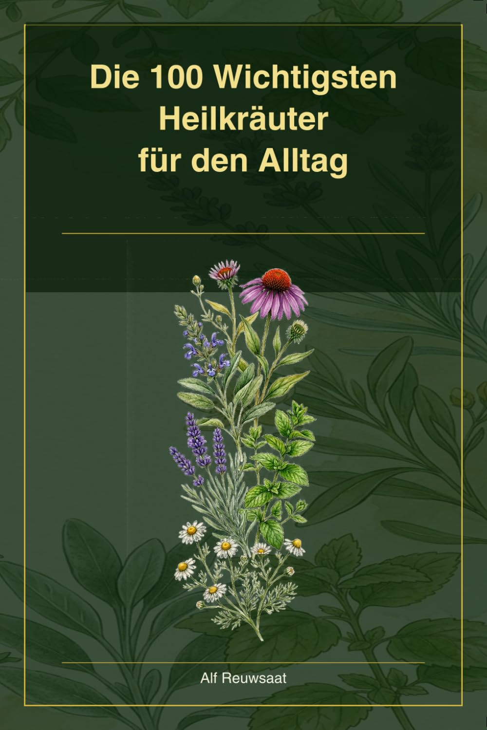 Die100 Wichtigsten Heilkräuter, für den Alltag: Unsere Grünen Apotheke