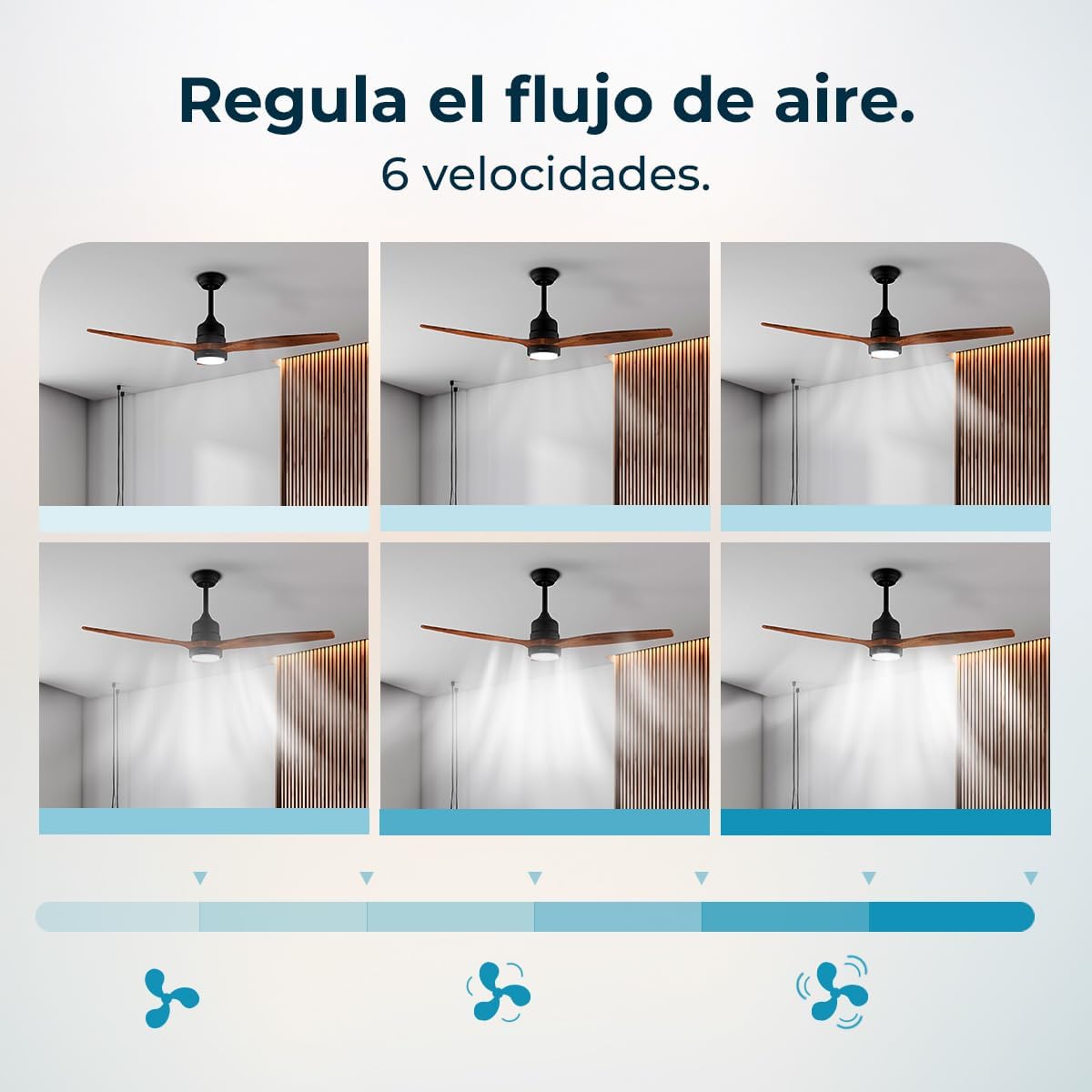 Cecotec Ventilador Techo EnergySilence Aero 5275 52" - 40W, DC, Mando a Distancia 10 61qu6IXRphL. AC SL1200