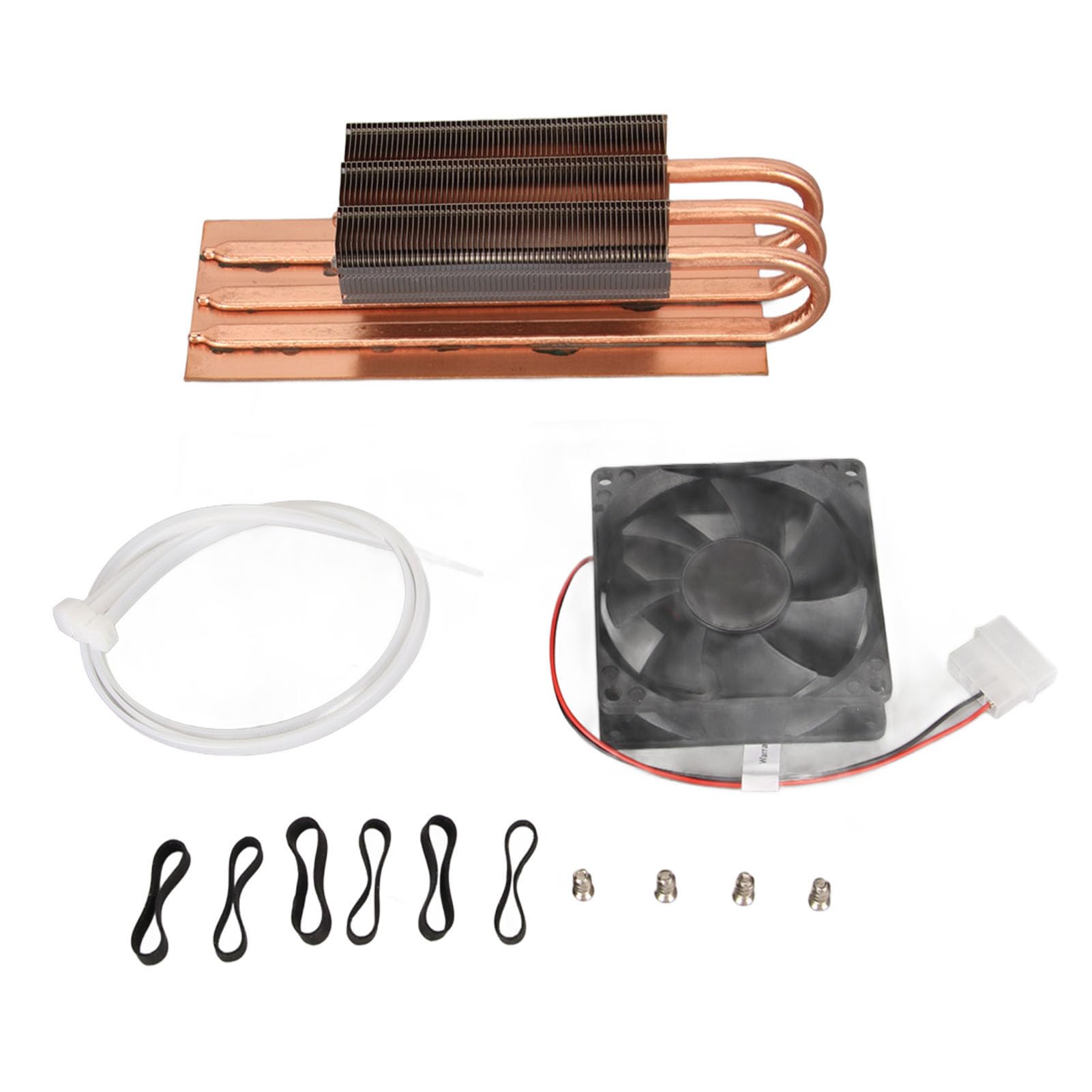 Disipador de Calor de Plano Posterior de Tarjeta Gráfica de Computadora, Disipador de Calor de Cobre Puro RTX3090 3060 3080 Radiador Auxiliar de Tarjeta Gráfica, 200 MmX80 MmX50 Mm